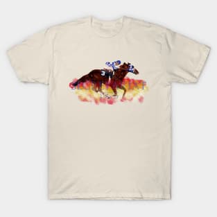 Secretariat 1973 - Famous Racehorses T-Shirt